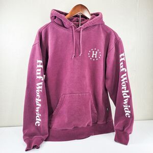 HUF Worldwide Star Logo Pullover Graphic Hoodie Sz M